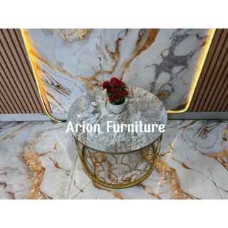 Meja tamu marmer/ Meja tamu granite Import/ Meja Sofa/ meja bulat