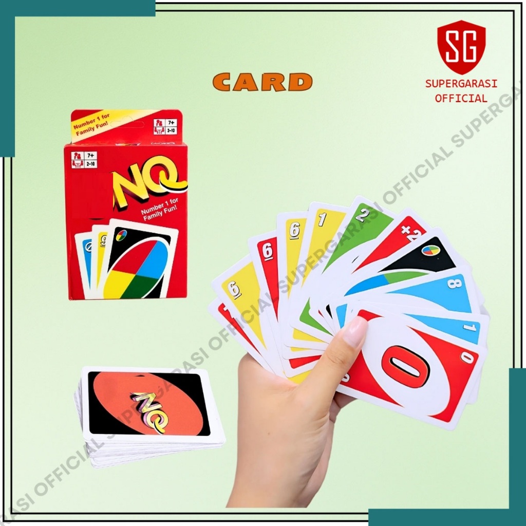 MERAH Red Card boardgame ของเล่นเด็ก UnQ