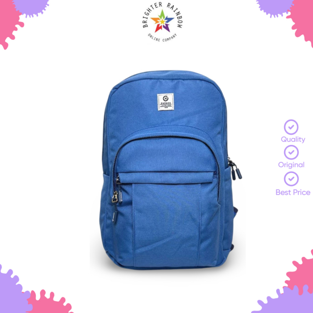 OXIGEN QUINCY BAG - 31340 SCHOOL BACKPACK WITH RAINCOVER