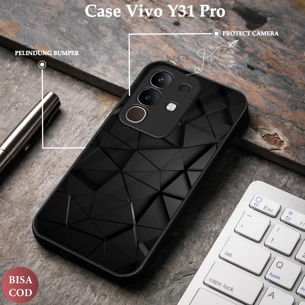 เคสสําหรับ Vivo Y31 Pro Body และเคสป้องกันกล้อง Vivo Y31 Pro Softcase Vivo Y31 Pro