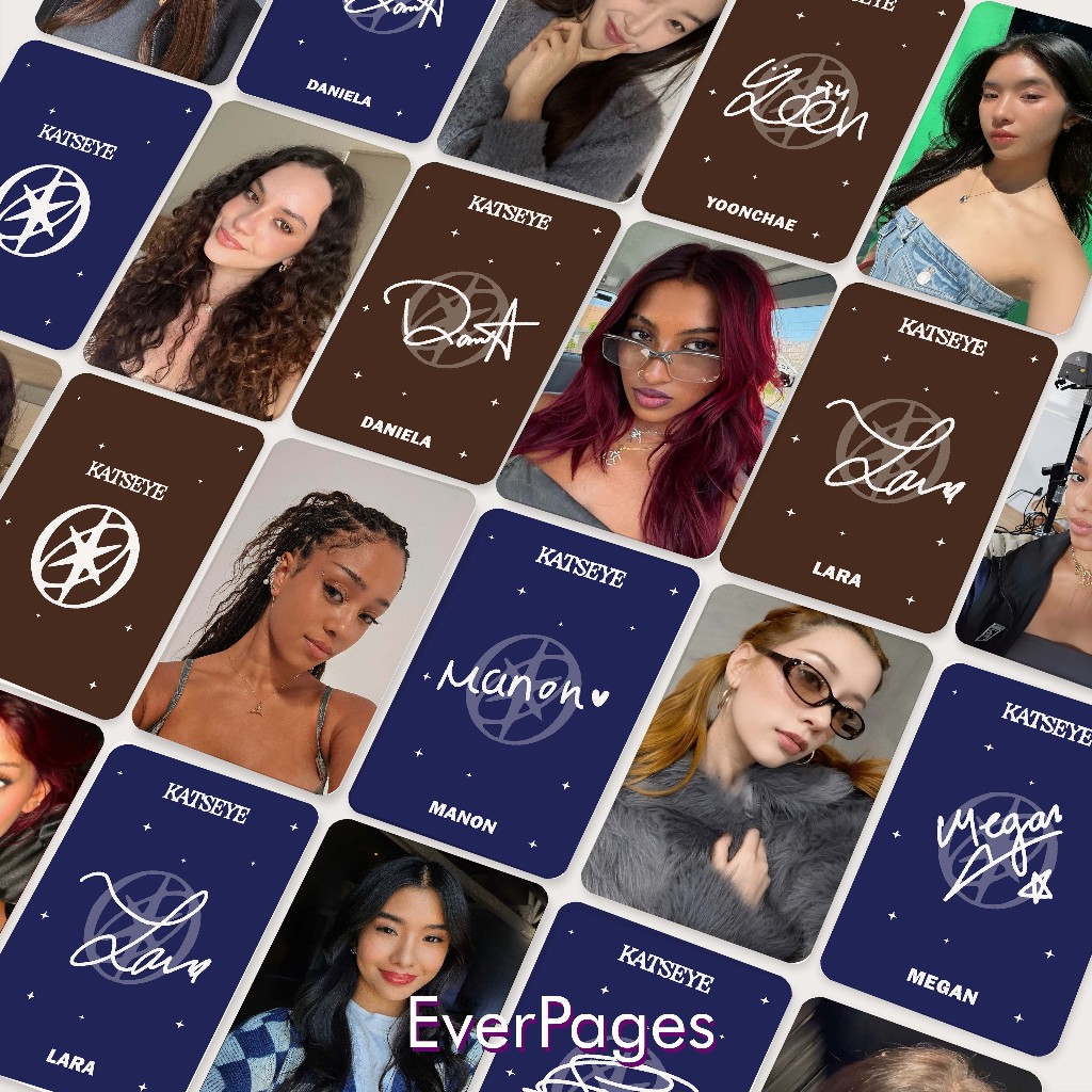 (25 ชิ้น) Kpop Katseye Photocard