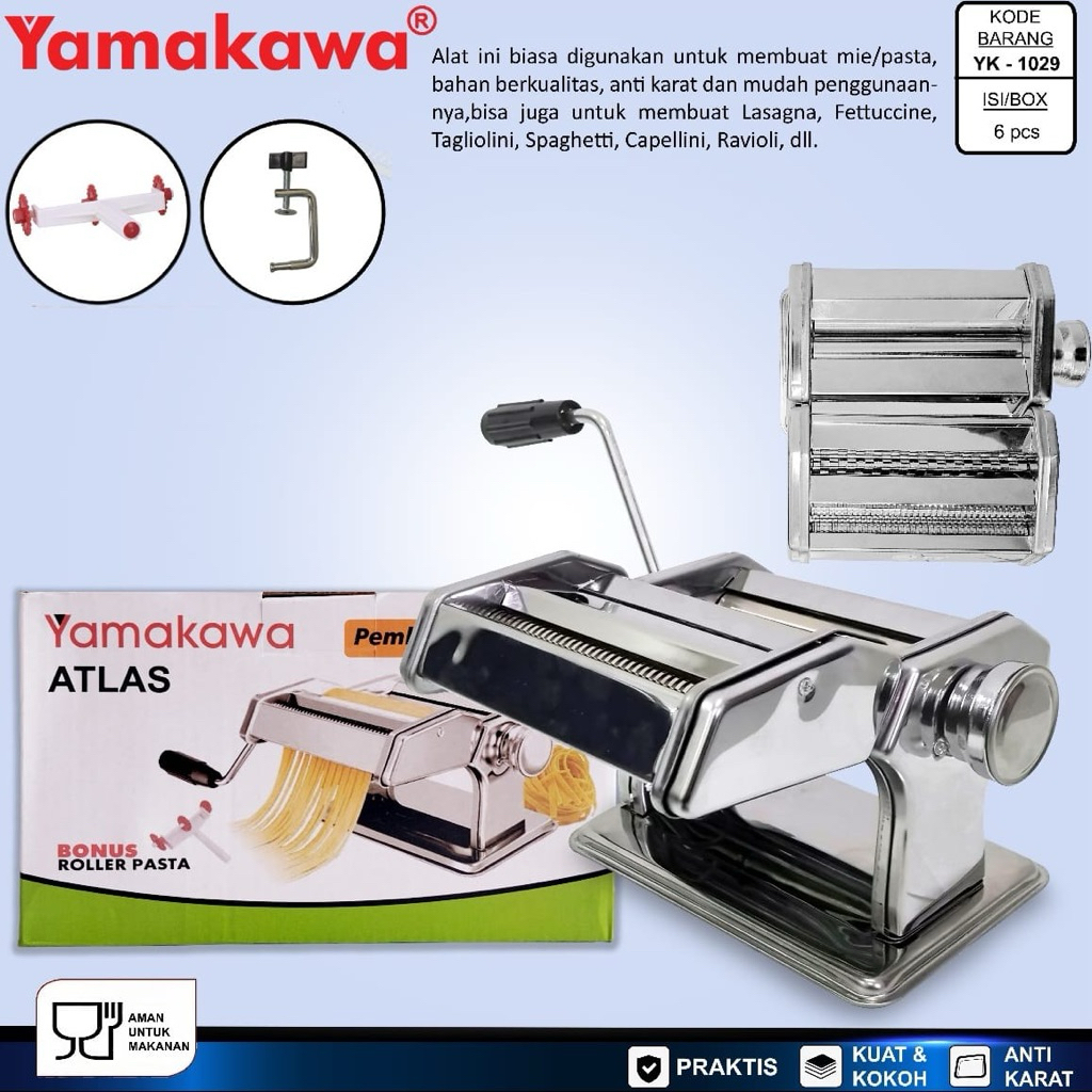 AMPIA PASTA MAKER TD TWIN DOG GRINDER NOODLE GRINDER WOTON MAKER NOODLE MOLLEN