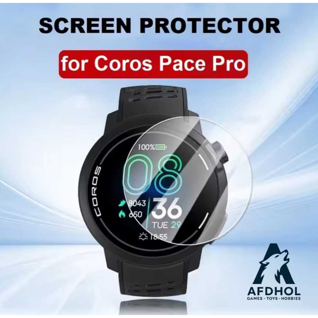 LAYAR TEMPERED GLASS COROS PACE PRO ANTI-SCRATCH SCREEN GUARD LCD SMARTWATCH COROS PACE PRO SCREEN P