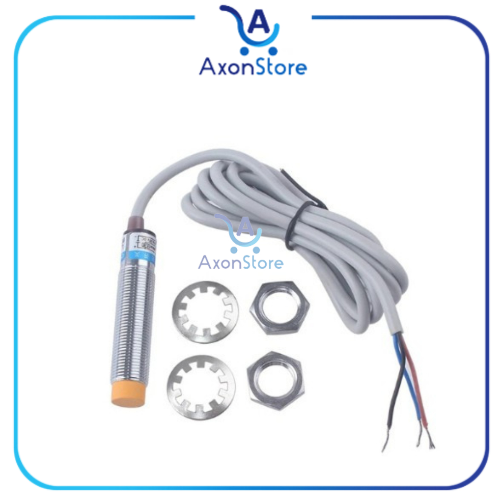 LJ12A3-4-Z/BX NPN NO เซ็นเซอร์อุปนัย Proximity Switch Approach Detection ปกติเปิด LJ12A3-4-Z BX