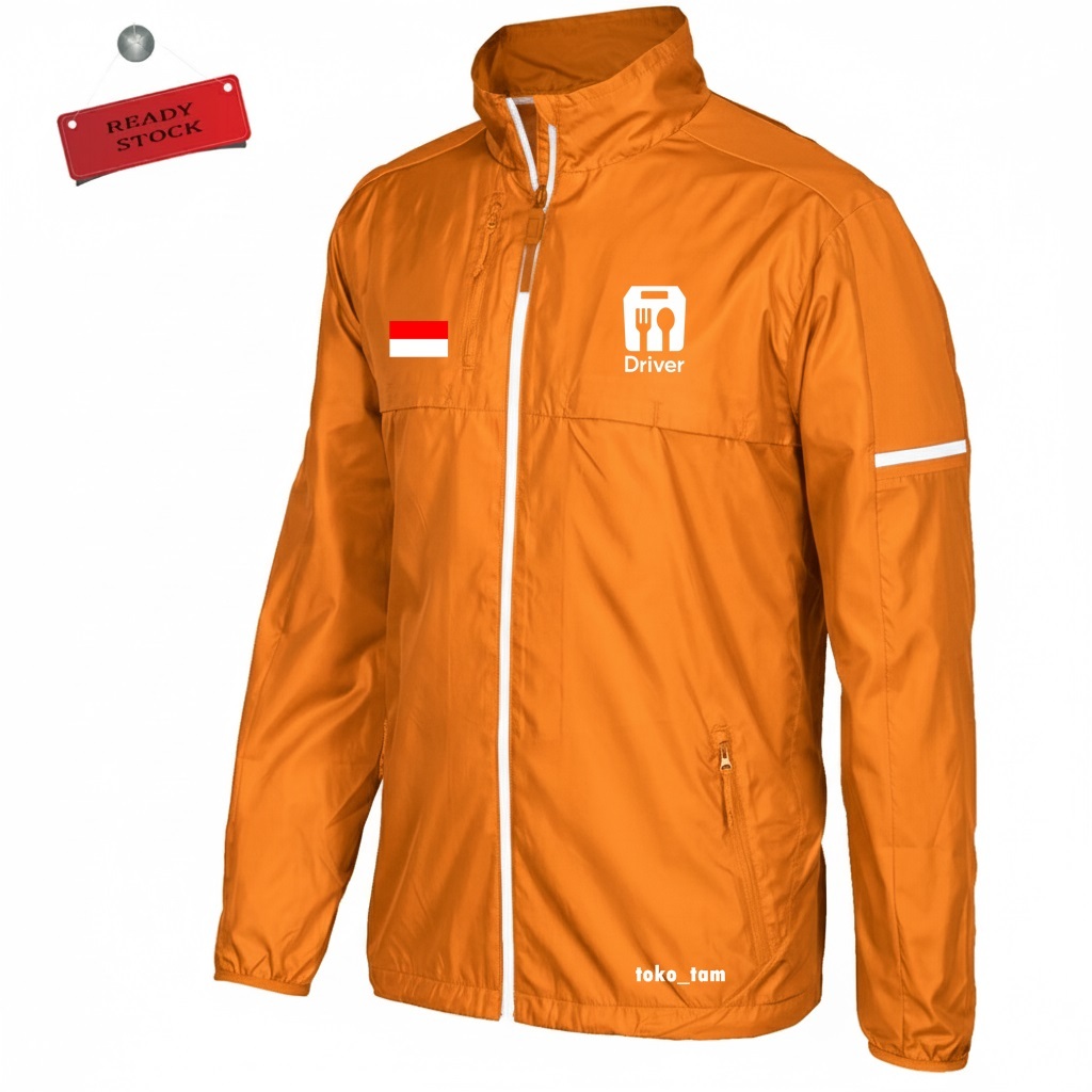 ซิป Shopeepe ล่าสุด เสื้อแจ็คเก็ตกันลมสําหรับผู้ชายและผู้หญิง เสื้อแจ็คเก็ต Taslan ลําลอง โลโก้ Shop