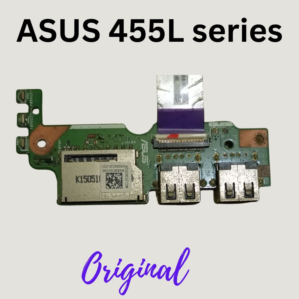 บอร์ด USB SDcard ASUS X455L X455LA X455LJ X455LD A455L A455LF