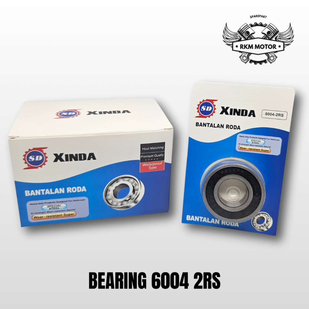 BEARING 6004 2RS XINDA - BEARING LAKER LAHER XINDA 6004-2RS