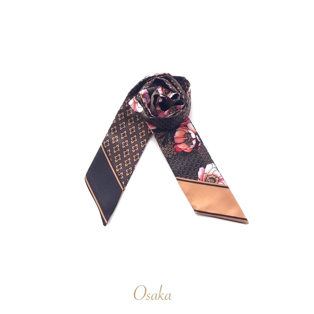 GLAMOURETTES Twilly Scarf Scarf Bag Accessories Bandana Osaka