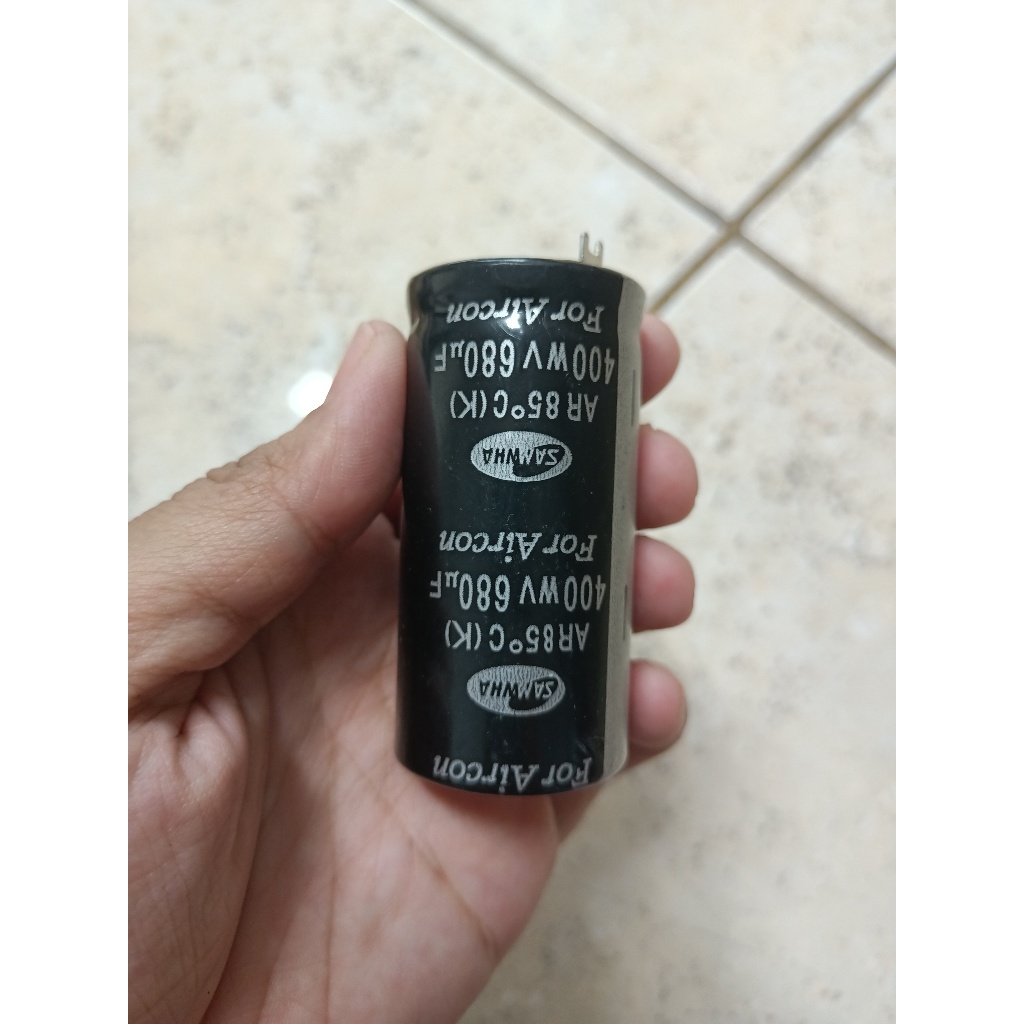 Elco Capacitor 400V-680UF Samwha