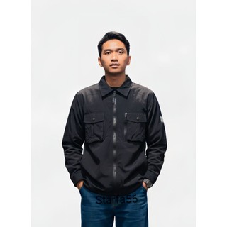 Overshirt Jacket Jaket work Jaket Formal Jaket Pria Jaket motor Jaket buckingham Black