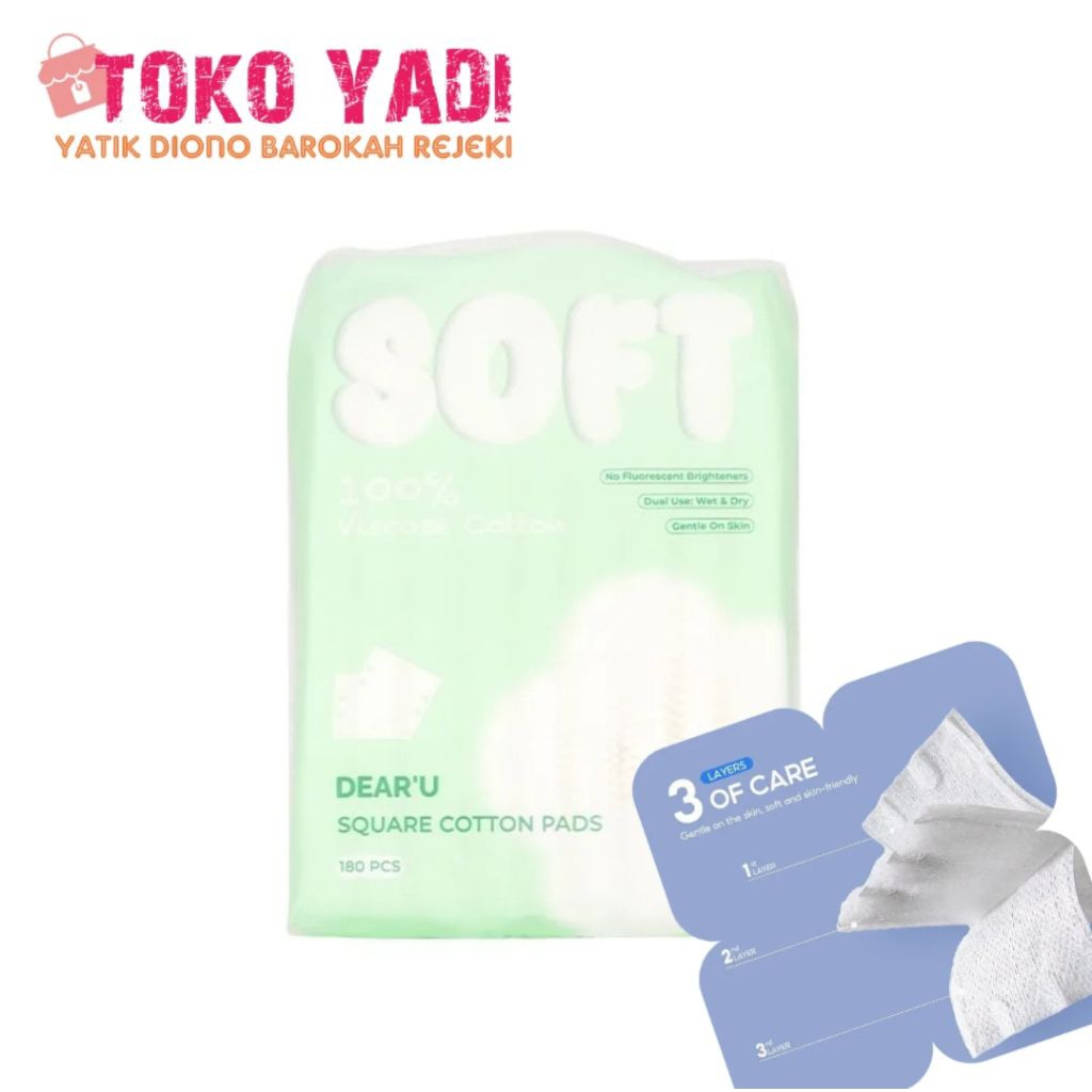 สําลีเช็ดหน้า Oh Some Cotton Face SOFT