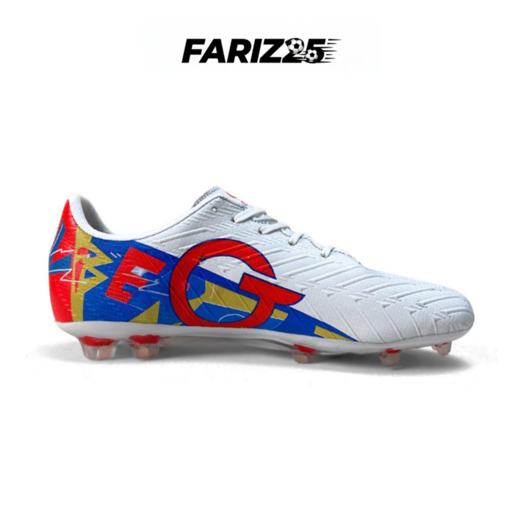 รองเท้าฟุตบอล GOTELLO JUNIOR และผู้ใหญ่ ULTRA F4 WHITE SERIES ฟรีกระเป๋า 34-43