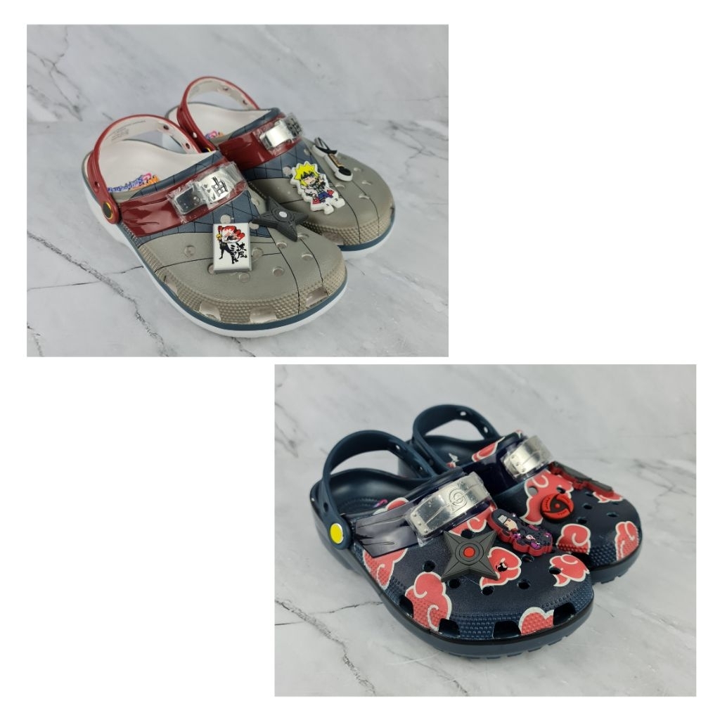 CROCS CLASSIC X JIRAYA NARUTO/CROCS X NARUTO HITACHI/MENS SANDALS/CROCS NARUTO