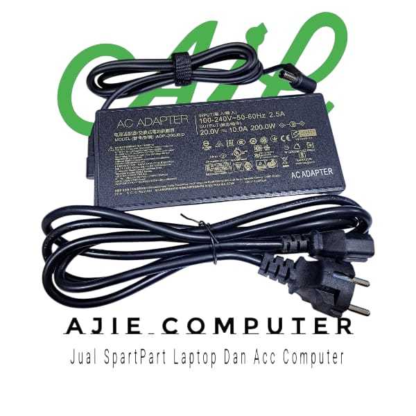 Asus TUF Gaming A17 FA707RM FA706QR FA706QM 20V 10A อะแดปเตอร์ชาร์จ