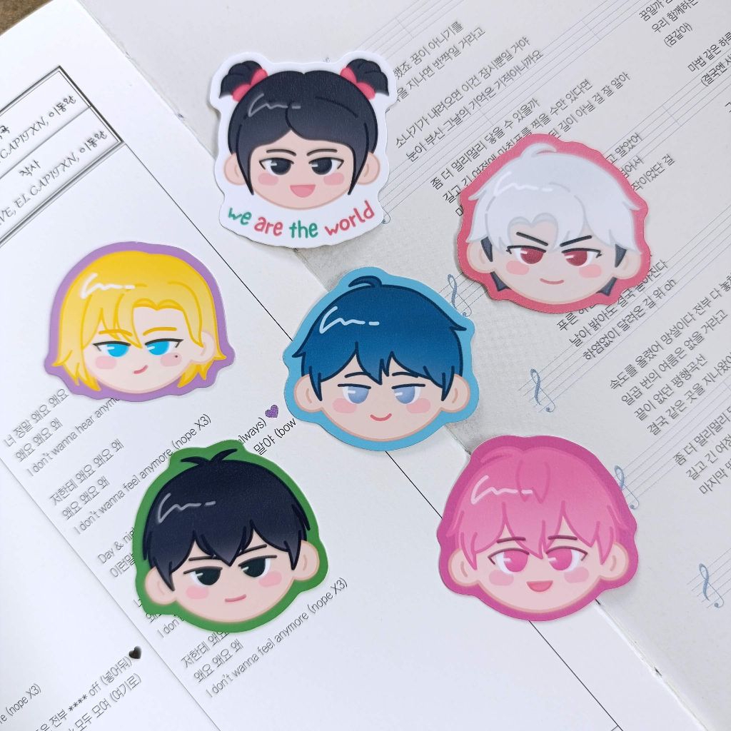 [อ่านคําอธิบาย] ชุดสติ๊กเกอร์ Plave