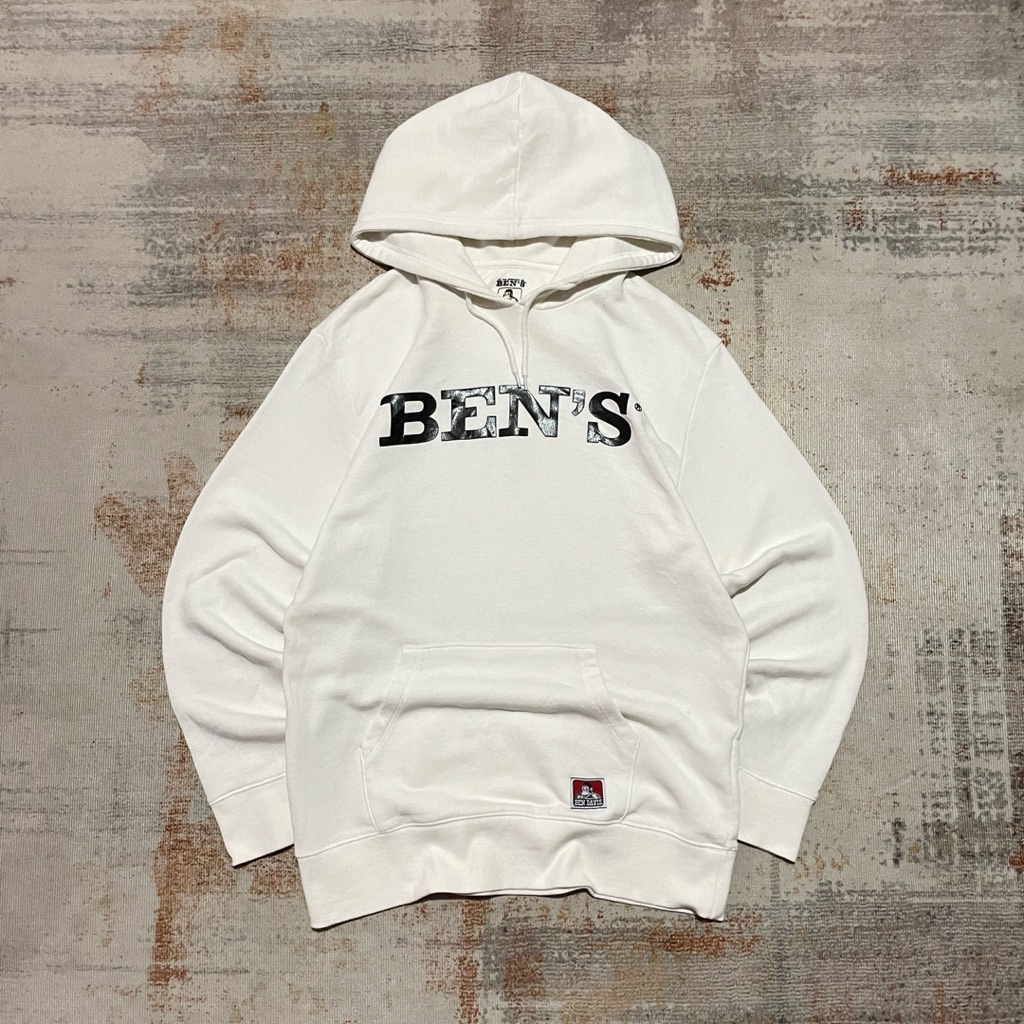 Ben Davis เสื้อฮู้ดสีขาว