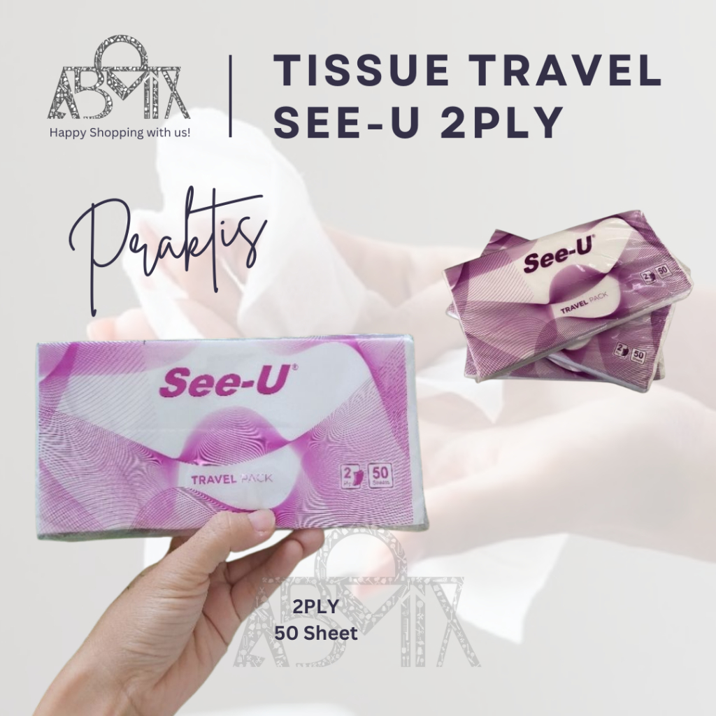 ดู U ทิชชู่อเนกประสงค์ดู U Pop Up 50s เนื้อเยื่อดู U Travel 2PLY