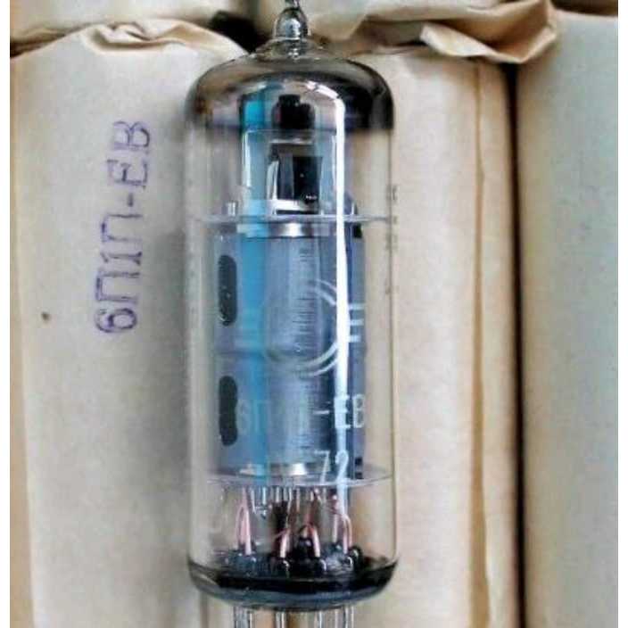 6P1P-EV ~ 6P1 6BW6 EL90 Beam Power Pentode รัสเซีย