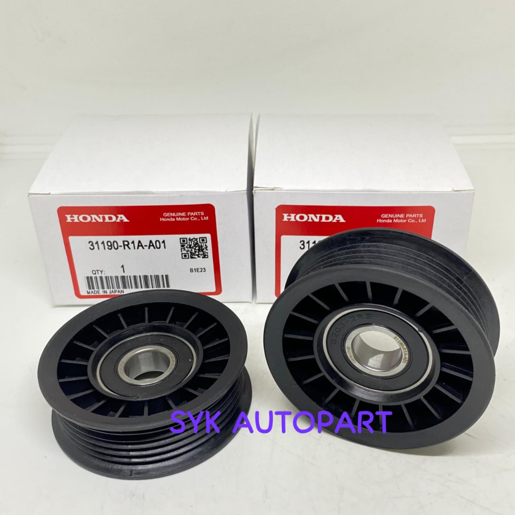 PULLEY IDLER CIVIC 31190-R1A-A01 PULLEY FANBELT CIVIC FC1 HRV RU1