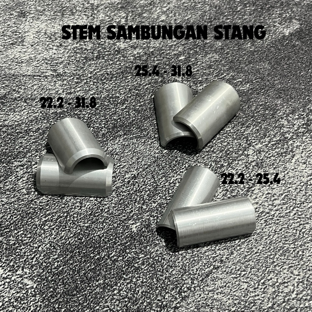 Shim Adaptor Clamp Stem Handlebar Connection ขนาด 22.2 - 31.8 และ 25.4 - 31.8