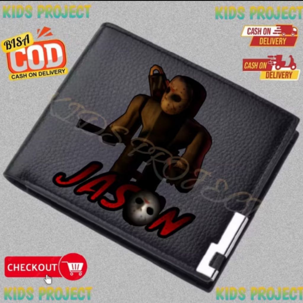 Killers Jason Forsaken Roblox กระเป๋าสตางค์เด็กตัวละครใหม่