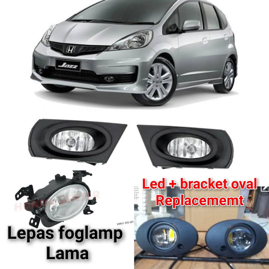 ไฟตัดหมอก Honda Brio mobilio jazz City Freed CRV HRV accord civic Oddysey