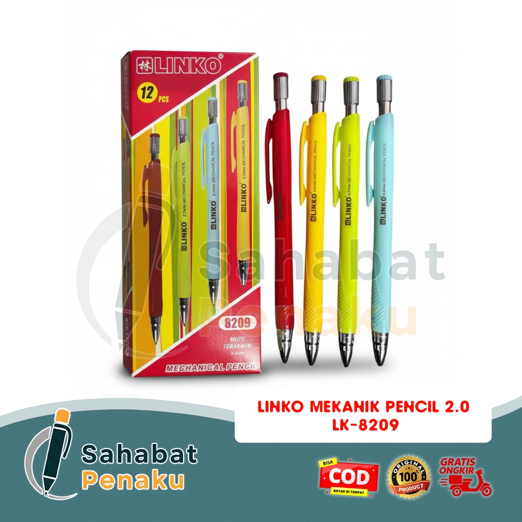 MECHANICAL PENCIL 2.0MM LK-8209 MECHANICAL PENCIL LK-8209 PENCIL