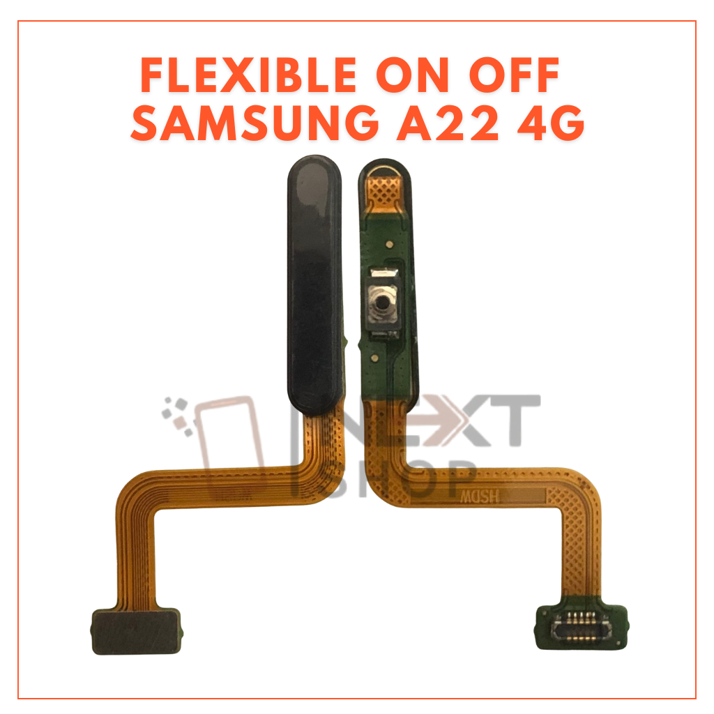 FLEXIBLE ON OFF + RUBBER HOME SAMSUNG A22 4G / A225 / M51 / M515 / M31S / M317 / M62 / M625 สีดํา