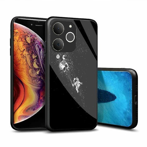 [K02] Softcase Glass สําหรับ Realme Note 70 / Note 70T เคสเคลือบเงา Realme Note 70 / Note 70T Case R