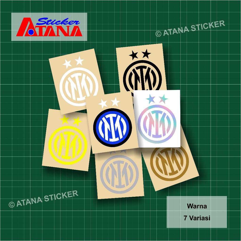 โลโก้ Inter Milan Ball สติกเกอร์国际米兰อินเตอร์นาซิอองนาล Interisti I Narazuri ฟุตบอล Club อิตาลี สําหรับแล็ปท็อป แท็บเล็ต หมวกนิรภัย มอเตอร์ไซค์ กระจกรถยนต์ ผนัง