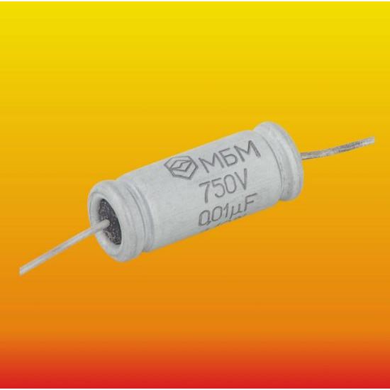 คาปาซิเตอร์ 0.01uF 750V RUSSIAN PIO MBM