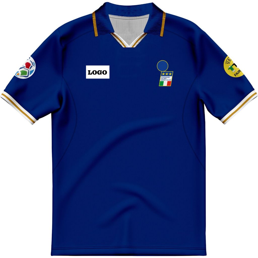 ELIET PRINT-JERSEY FANTASY//RETRO FOOTBALL SHIRT// FANTASY ITALY//FULLPRINTING//ฟรี NAMSET | เสื้อแข