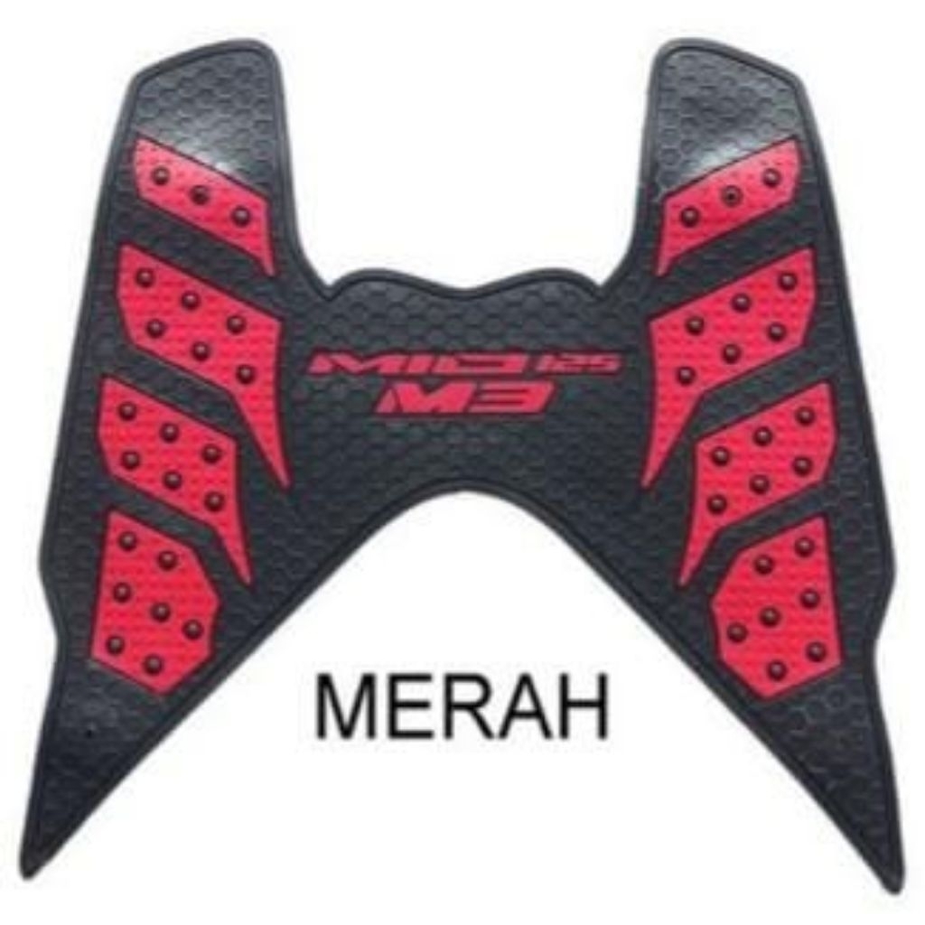 MERAH CARPET MONSTER MIO M3 || Great quality || AVAILABLE ในสีแดงเท่านั้น
