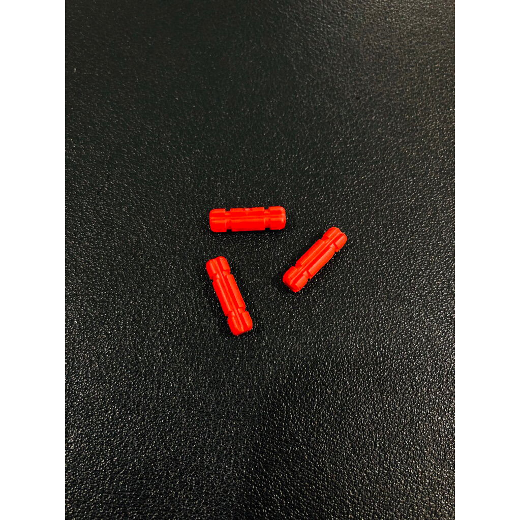 Lego Parts - 32062 - สีแดง ขวานเทคนิค 2L ไม่กัดก