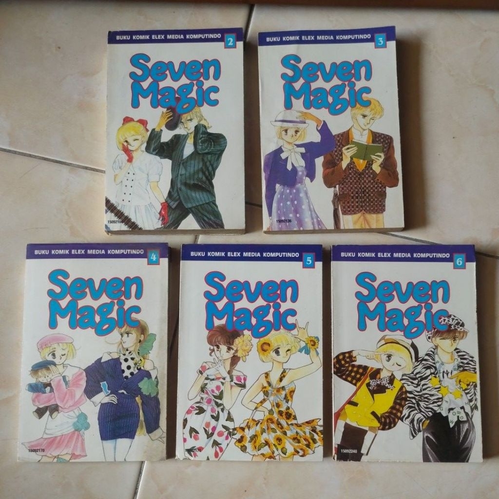 ELEX MEDIA COMIC " SEVEN MAGIC " NUMBER: 2 - 6 จบ