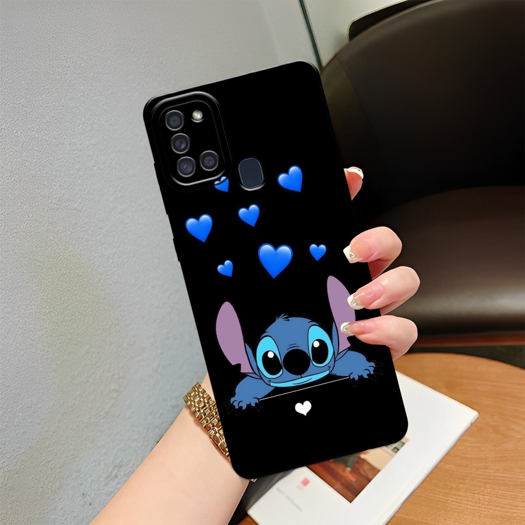 HP เคส Samsung A21s ใหม่ล่าสุด - เคส Leviora - เคส Stitch แฟชั่น - Samsung A21s Softcase - เคส Pro -