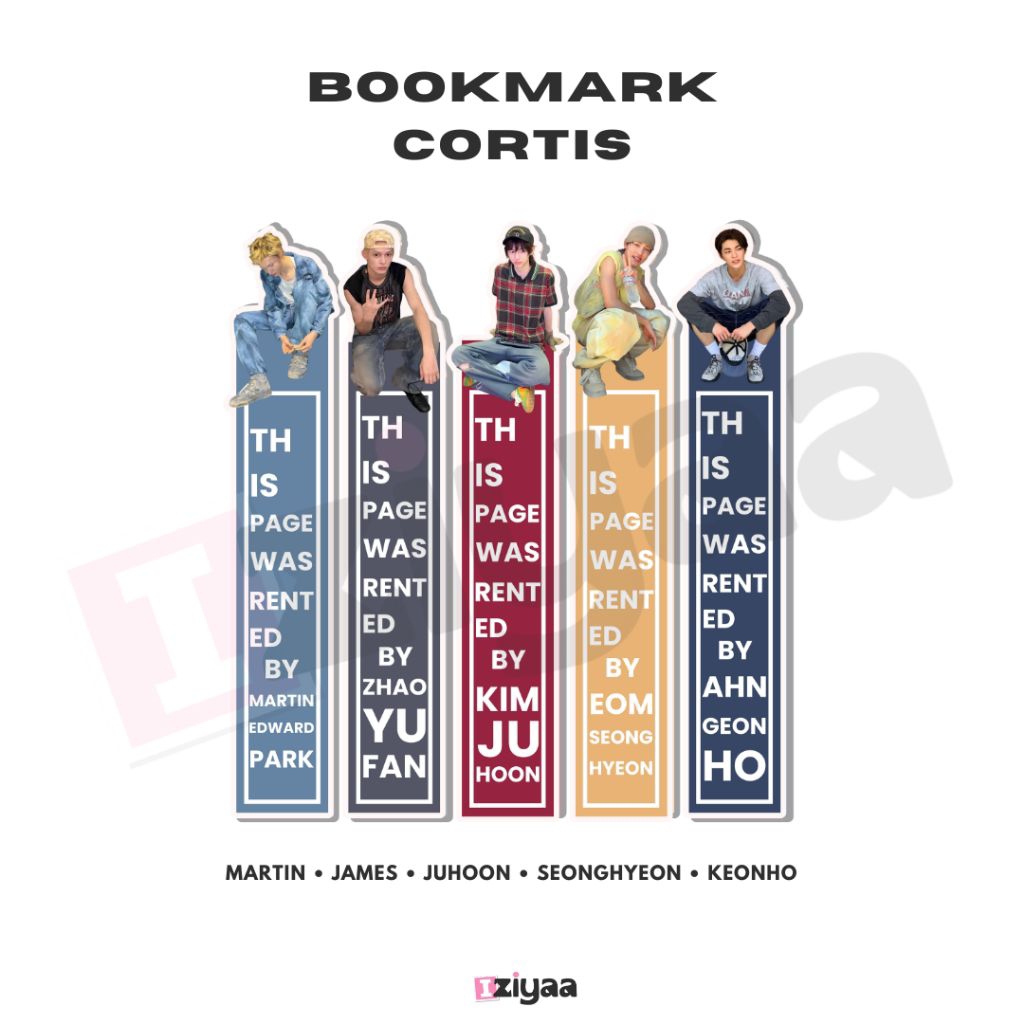 [CONTENTS 5] BOOKMARK CORTIS | CORTIS BOOKMARKS โดย iziyaa