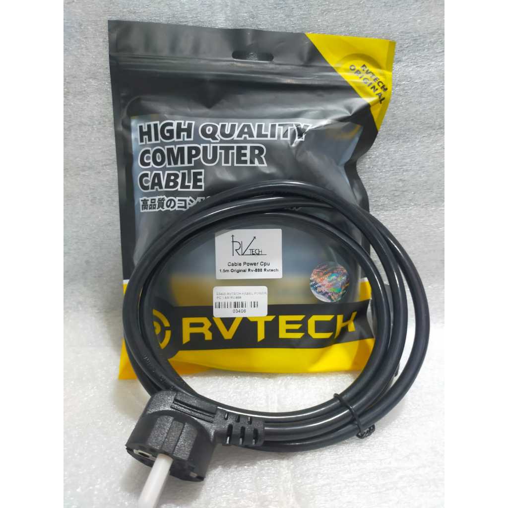 RVTECH สายไฟ PC 1.5M RV-888 -03406