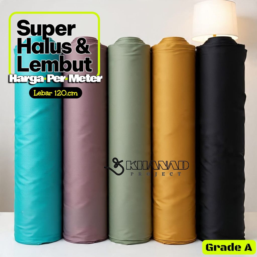 KATUN ขายผ้าคอตตอนเนื้อเนียนนุ่มสุด ● ราคาต่อเมตร ● WIDTH 120.ซม ซม. ซม.