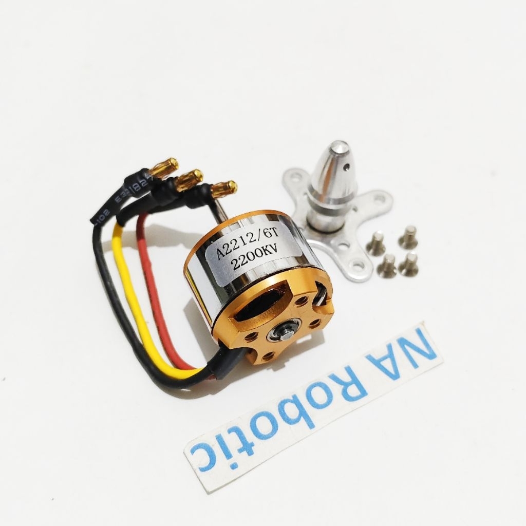 A2212 2200KV มอเตอร์ DC ไร้แปรงถ่าน Outrunner