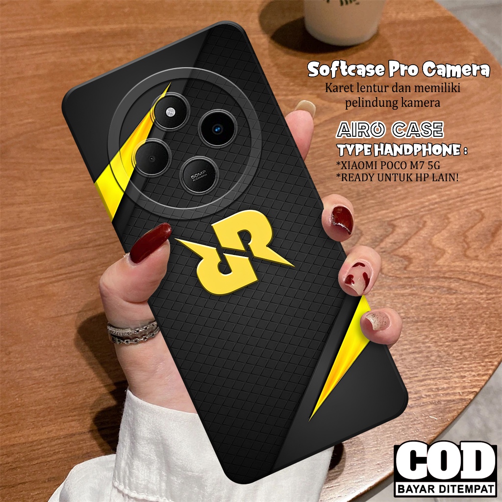 HP เคส XIAOMI POCO M7 5G 2025 - เคส XIAOMI POCO M7 5G 2025 Softcase - เคสแฟชั่นเกม - เคส XIAOMI POCO