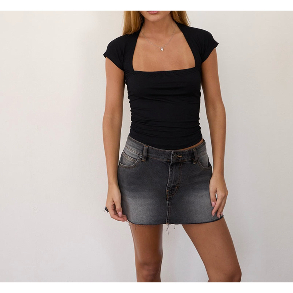 TOP SUMMER TOP สไตล์ Y2K