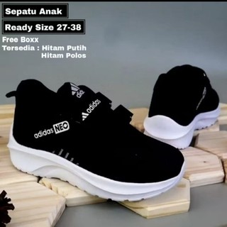 SEPATU  NEO / SEPATU ANAK LAKI LAKI / SEPATU SEKOLAH ANAK / SEPATU OLAHRAGA ANAK / SEPATU ADIDAS SIZE 27-38