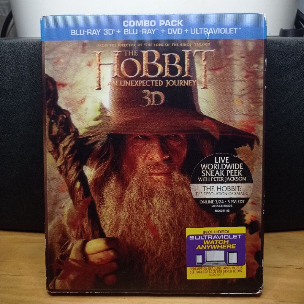 Bluray bluray 3D และ dvd bd original HOBBIT AN UNEXPECTED JOURNEY