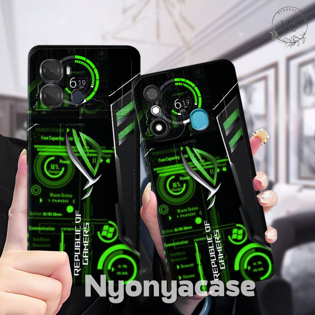 เคส Itel P40 - Itel P17 - Itel P65 - Itel A58 - Itel A49 - เคสแฟชั่น Softcase Macaron Protect Camera