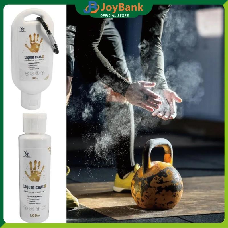 Fitness Liquid Chalk Non-Slip Magnesium Liquid Chalk 50ml 100ml สําหรับ Strength Lifting เพิ่ม Gym P