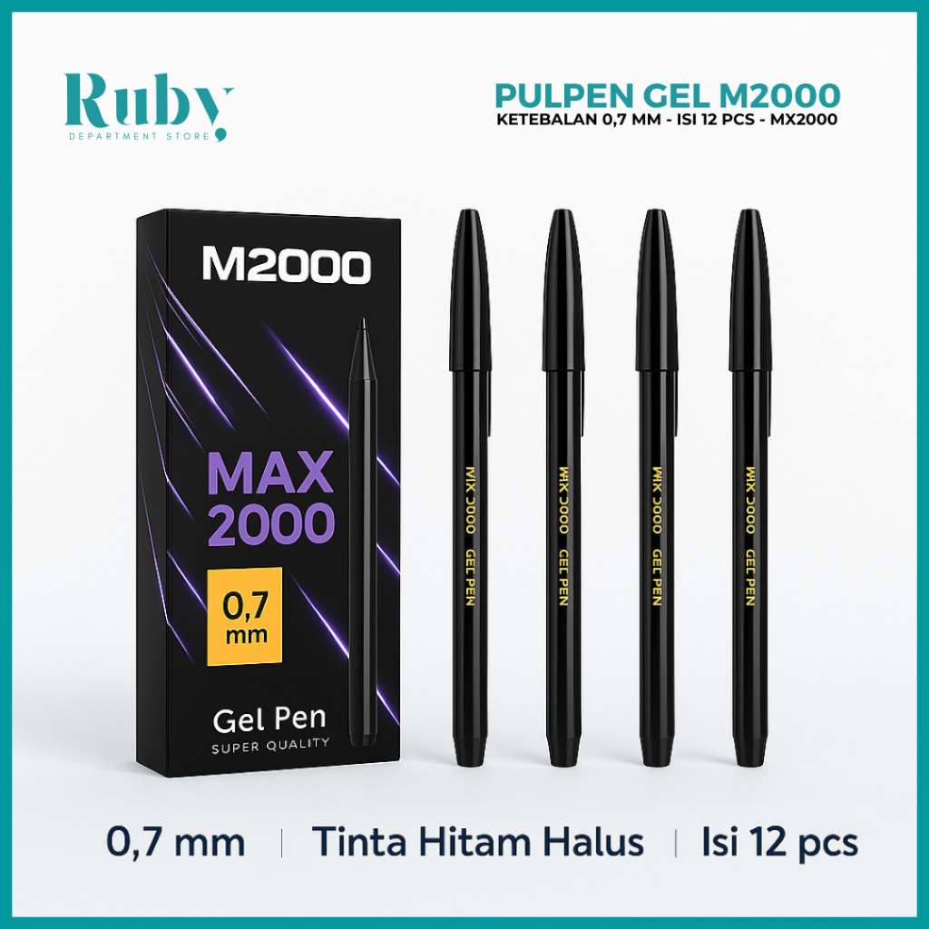 ปากกา M2000 ปากกาลูกลื่น 12 ชิ้น / MX2000 (12 ชิ้น)