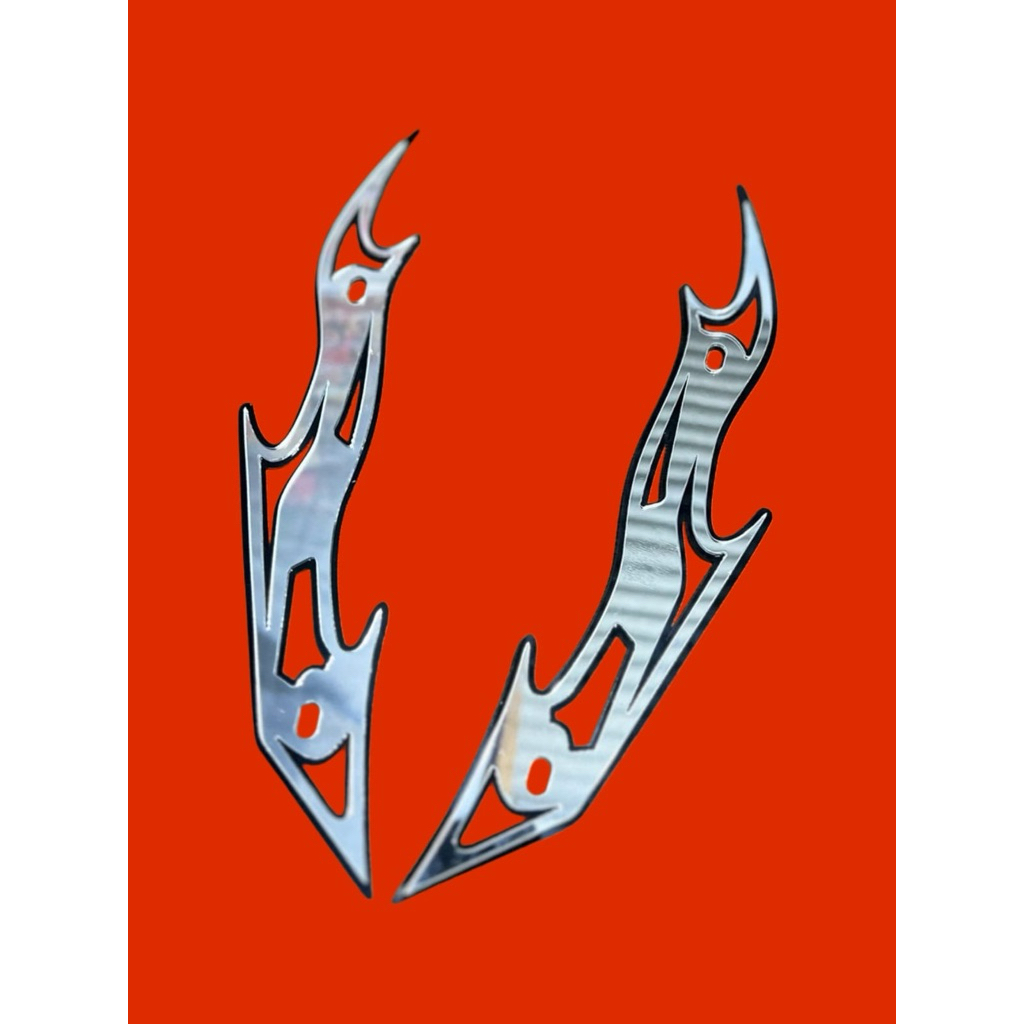 NMAX TURBO 2024 VISOR GARNISH - NEW NMAX GARNISH - OLD NMAX GARNISH NMAX TURBO VISOR SWEETENER ACRYL