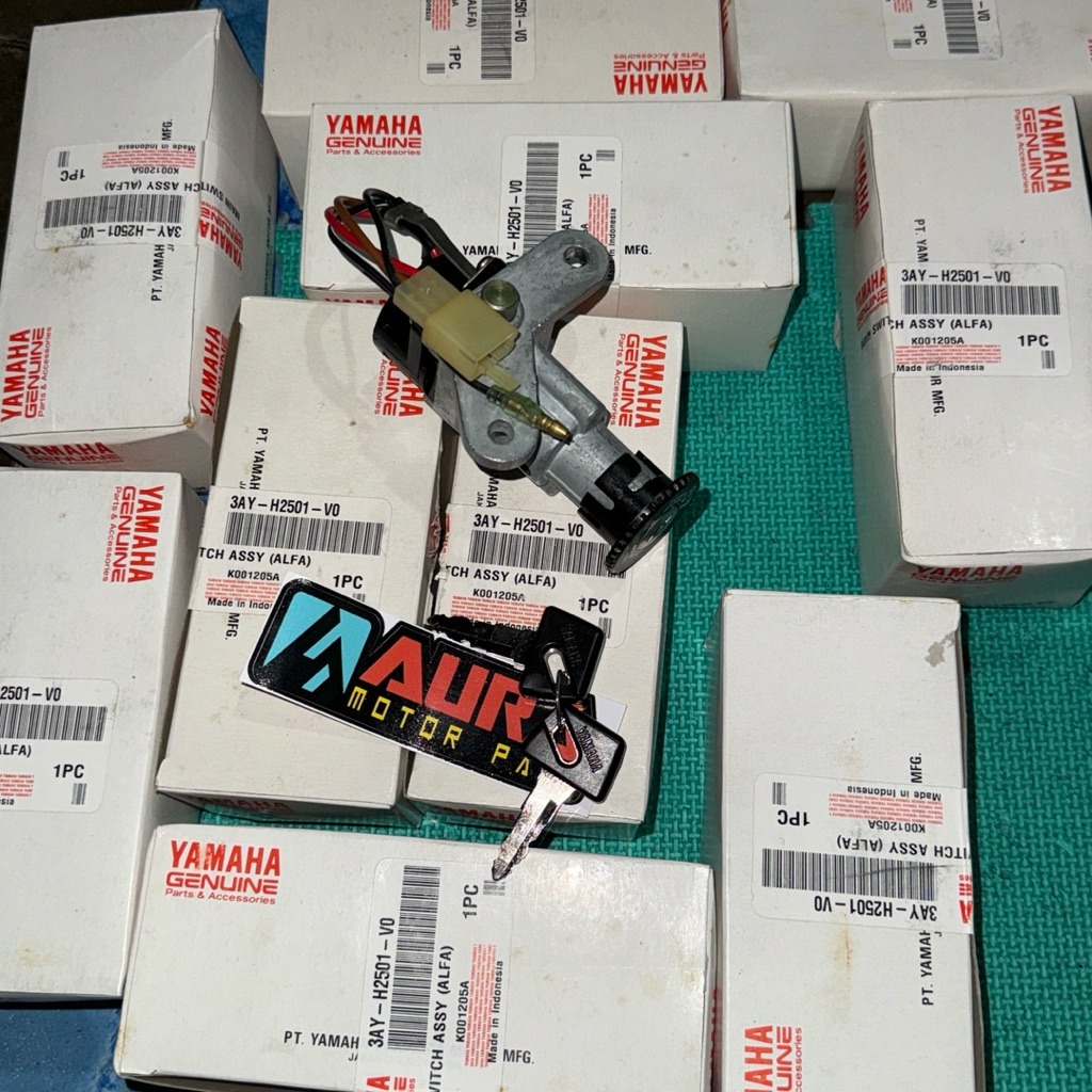 Alfa champ sigmaForce 1 F1 F1Z F1ZR 3AY-H2501-v0 กุญแจจุดระเบิด ACCORDING TO F1zr CATALOG