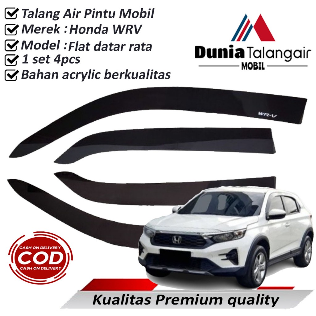 Honda WRV 2022-2025 รางน้ํารถคุณภาพพรีเมี่ยม